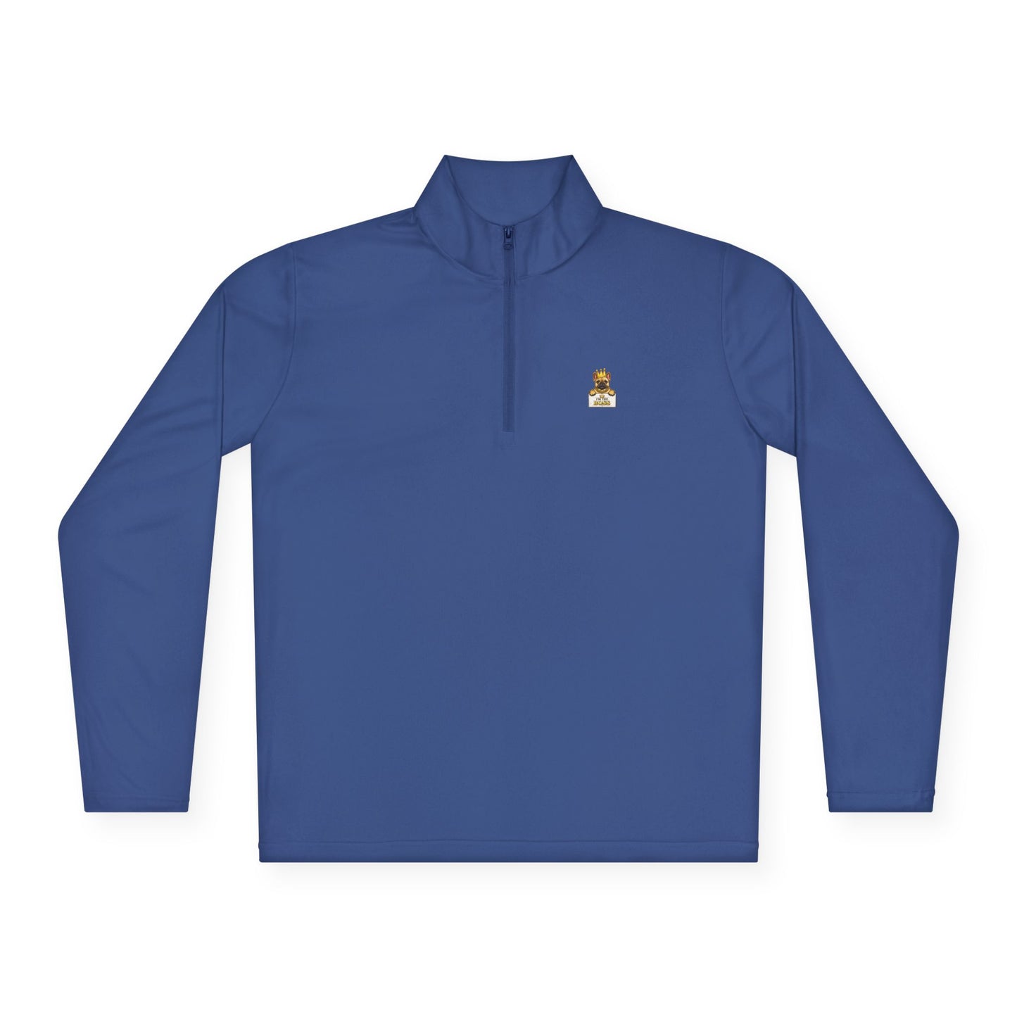 Small Dog Big Attitude Quarter Zip Pullover | Eco-Limited