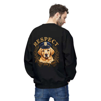 Respect The Paw Golden Retriever Sweatshirt | Eco-Limited