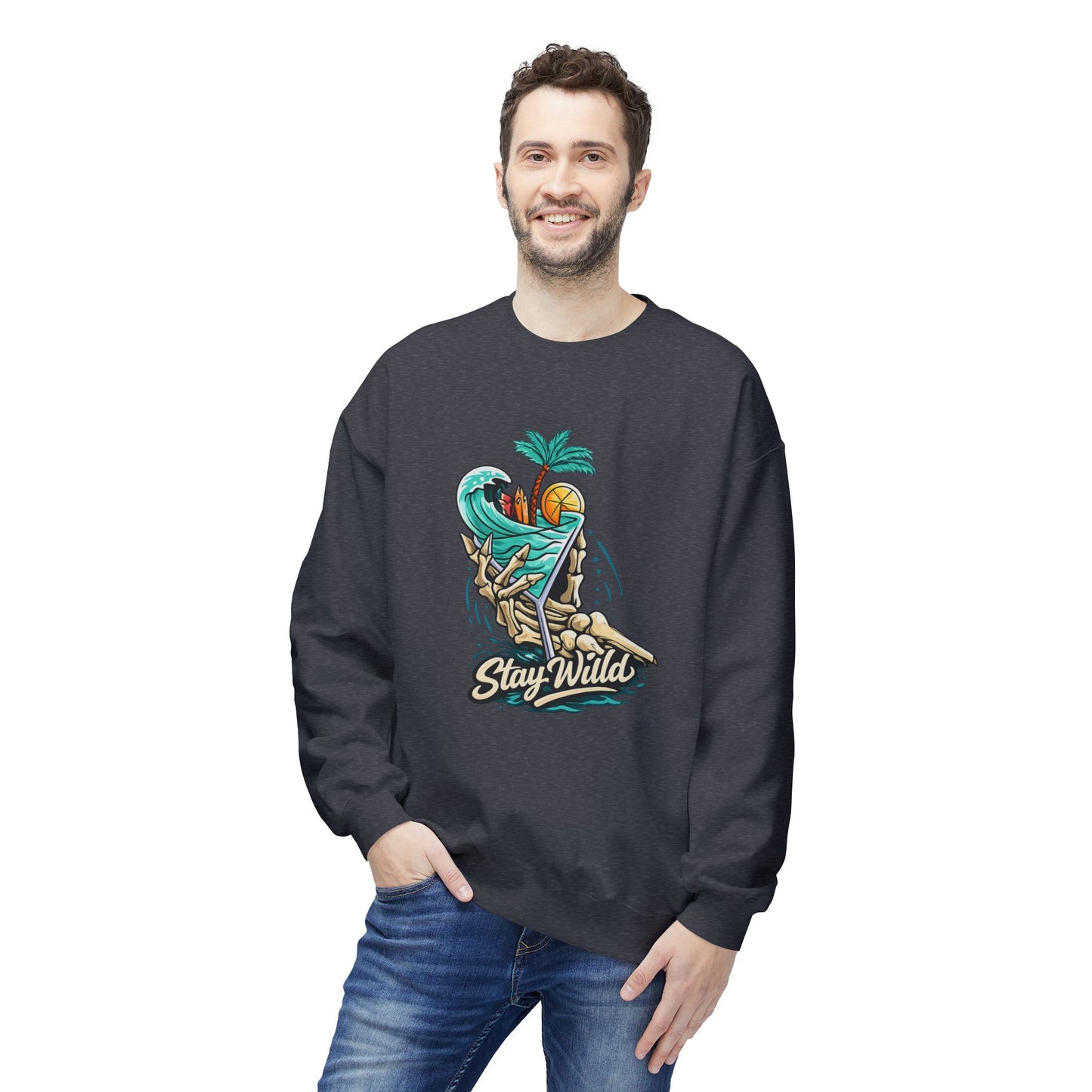 Stay Wild Sweatshirt | Eco-Limited