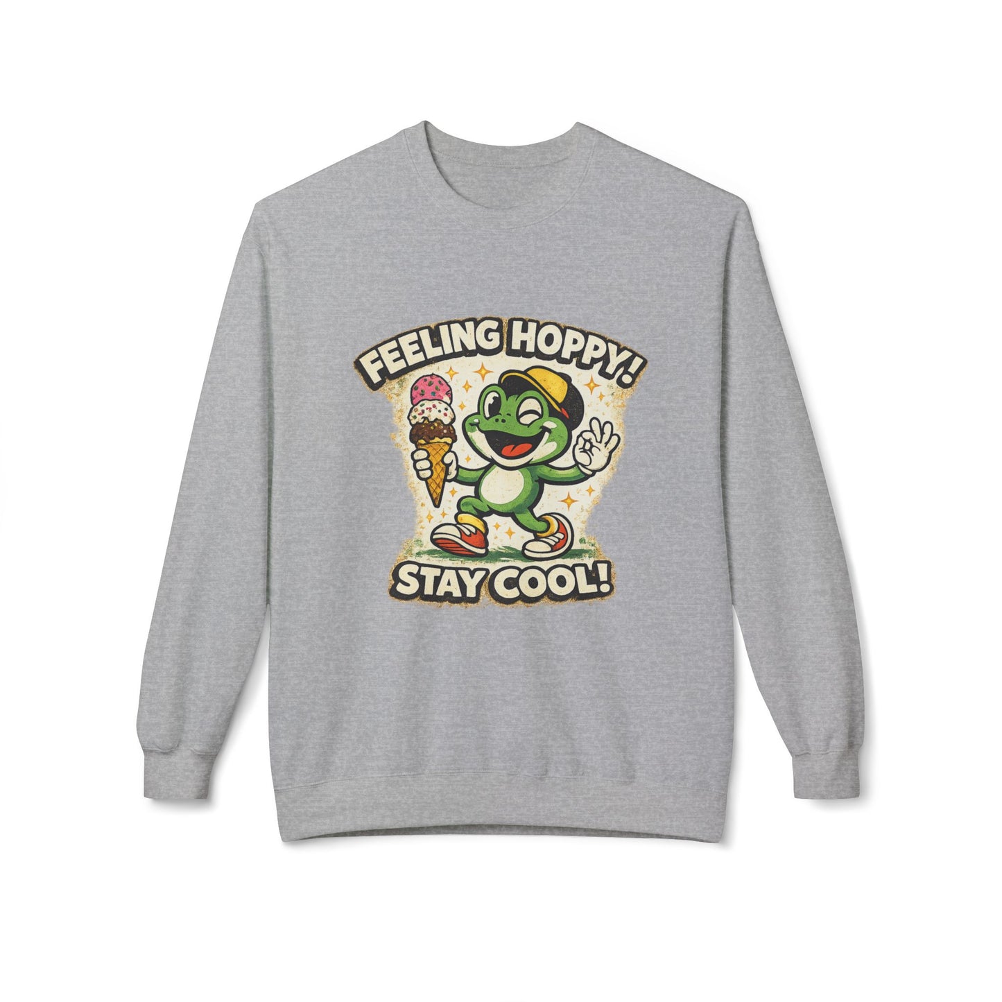 Feeling Hoppy Bootleg Graphic Sweater | Eco Limited