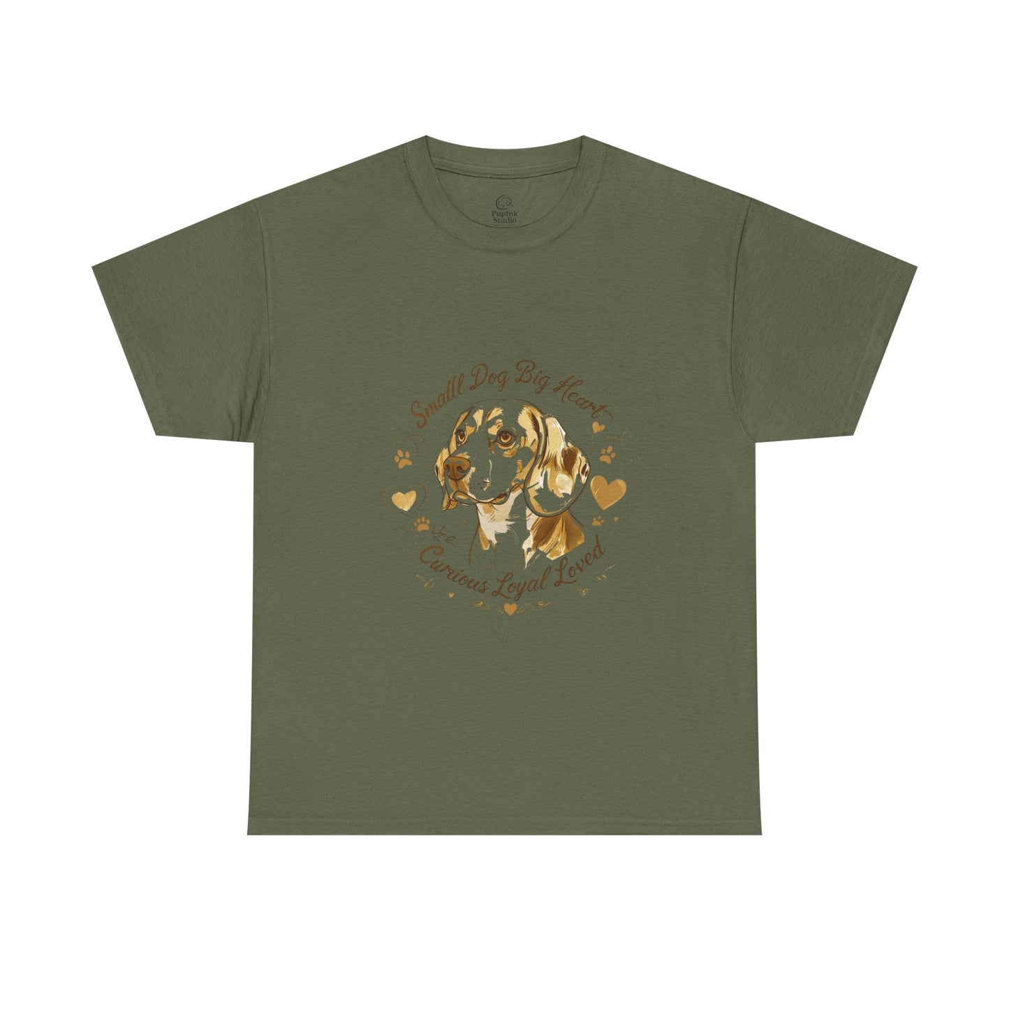 Beagle Small Dog Big Heart T-Shirt | Eco-Limited
