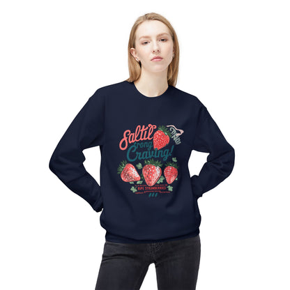Salted Strong Craving Strawberry Graphic Sweater | Eco - Limited
