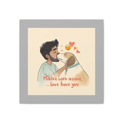 Love Never Leaves Canvas | Eco-Limited