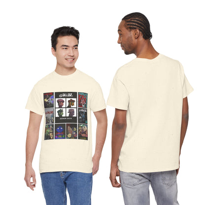 Animated Band Collage Street Art Graphic Tee | Eco-Limited