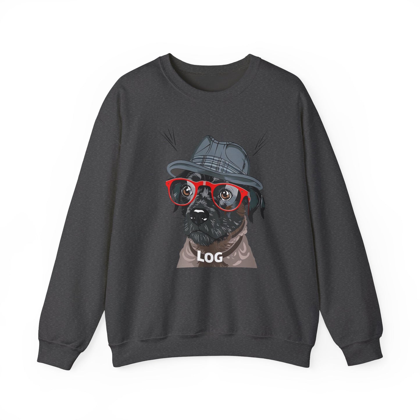 LOG Street Dog Art Sweatshirt | Eco-Limited