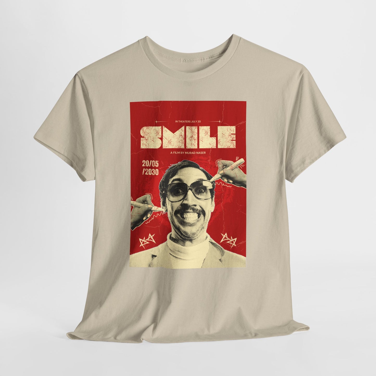 Sick Red Poster Graphic T-Shirt | Eco-Limited