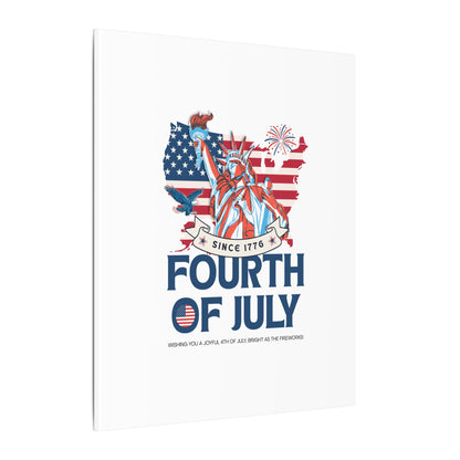 Fourth of July Canvas Wall Art