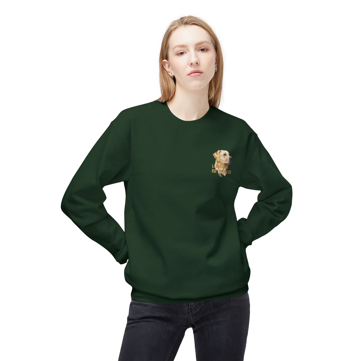 Labrador Retriever Moments Crewneck Sweatshirt | Eco-Limited