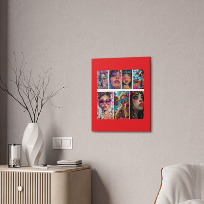 Pop Art Muse Canvas | Statement Wall Art