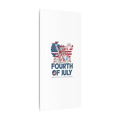 Fourth of July Canvas Wall Art