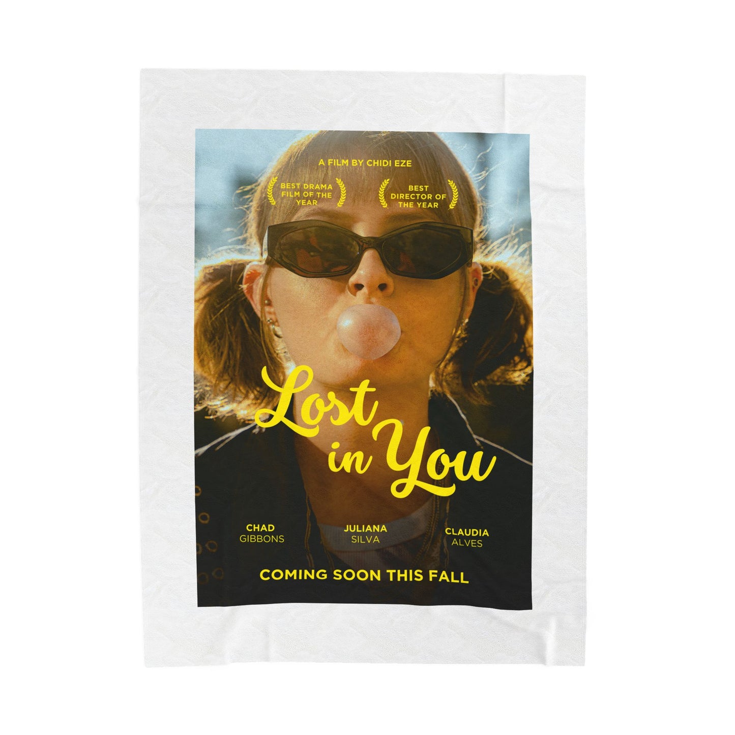 "Lost in You" Movie Poster Throw