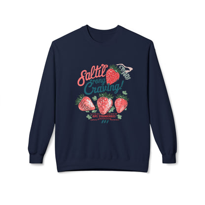 Salted Strong Craving Strawberry Graphic Sweater | Eco - Limited