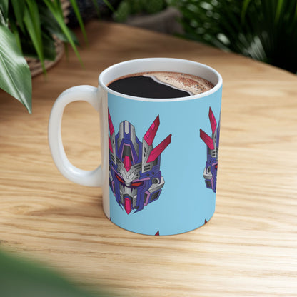 Futuristic Anime-Inspired Coffee Cup (11oz, 15oz)