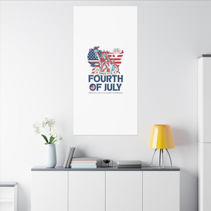 Fourth of July Canvas Wall Art