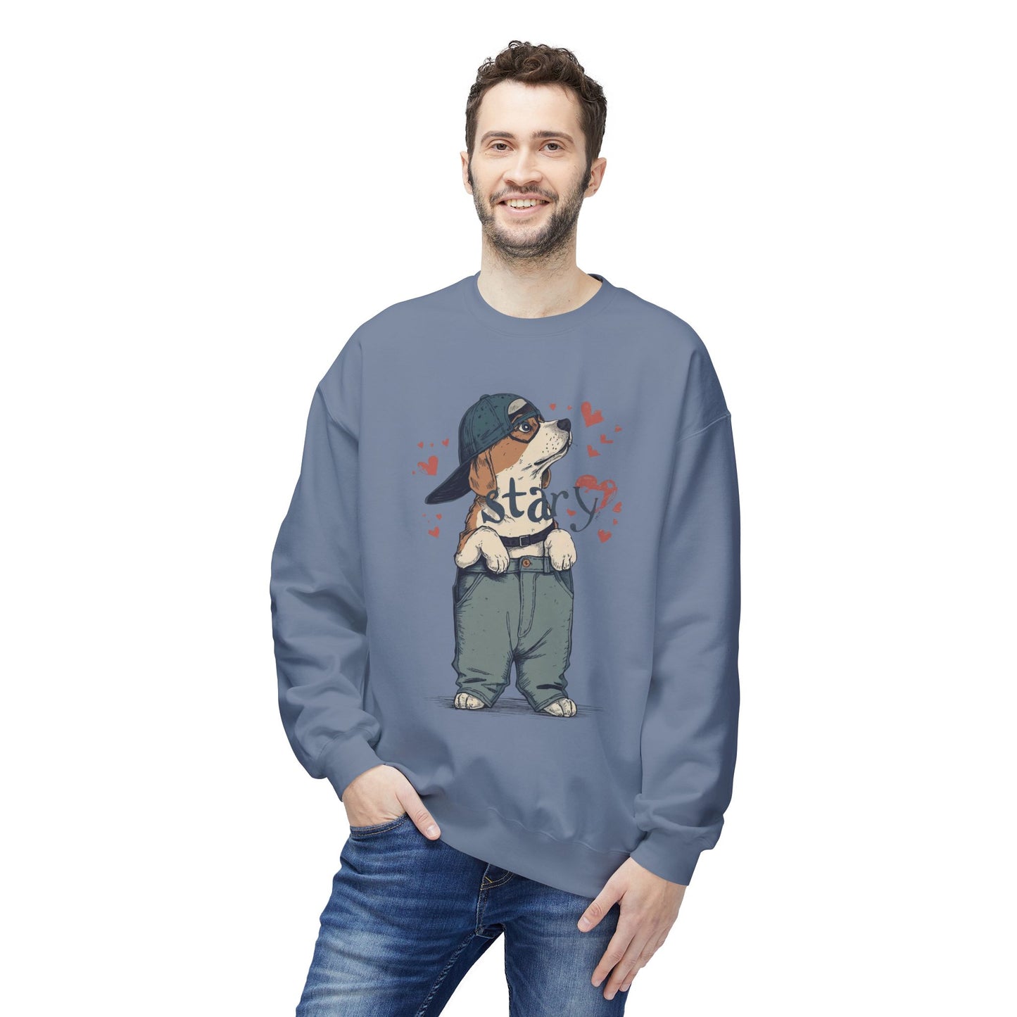 Star Pup Pocket Sweatshirt | Eco-Limited