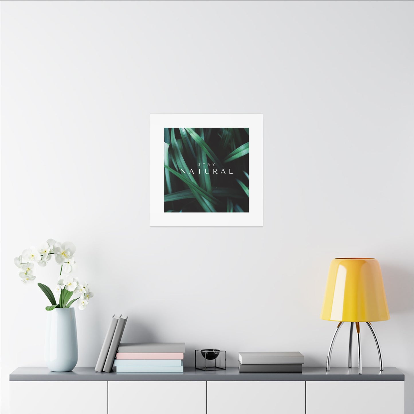 Stay Natural Botanical Canvas Wall Art