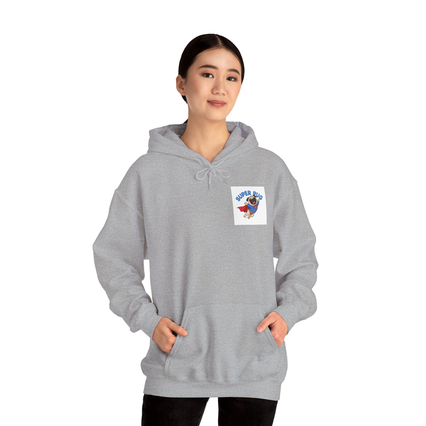 Super Pug Hero Hoodie | Eco-Limited