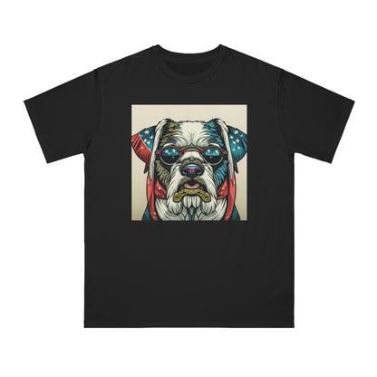 Patriot Dog Portrait T-Shirt | Eco - Limited