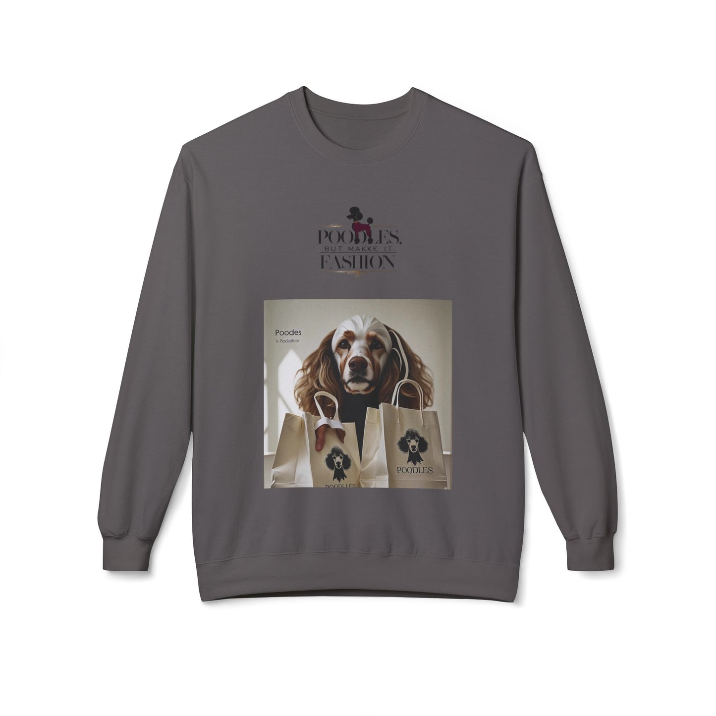 Poodles Fashion Graphic Sweatshirt | Eco-Limite