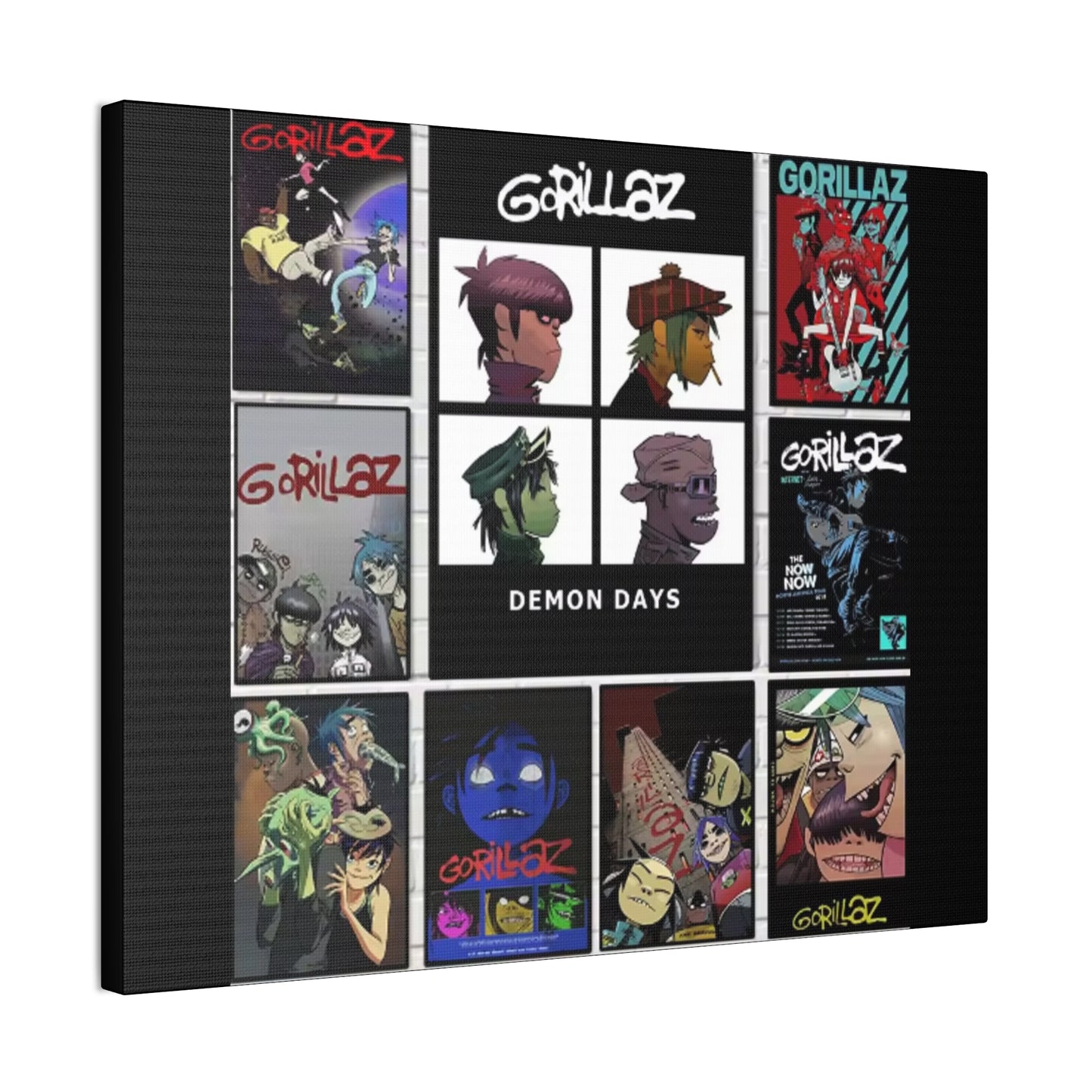 Pop Culture Icons Collage Canvas | Art Edition