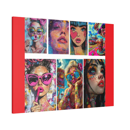 Pop Art Muse Canvas | Statement Wall Art