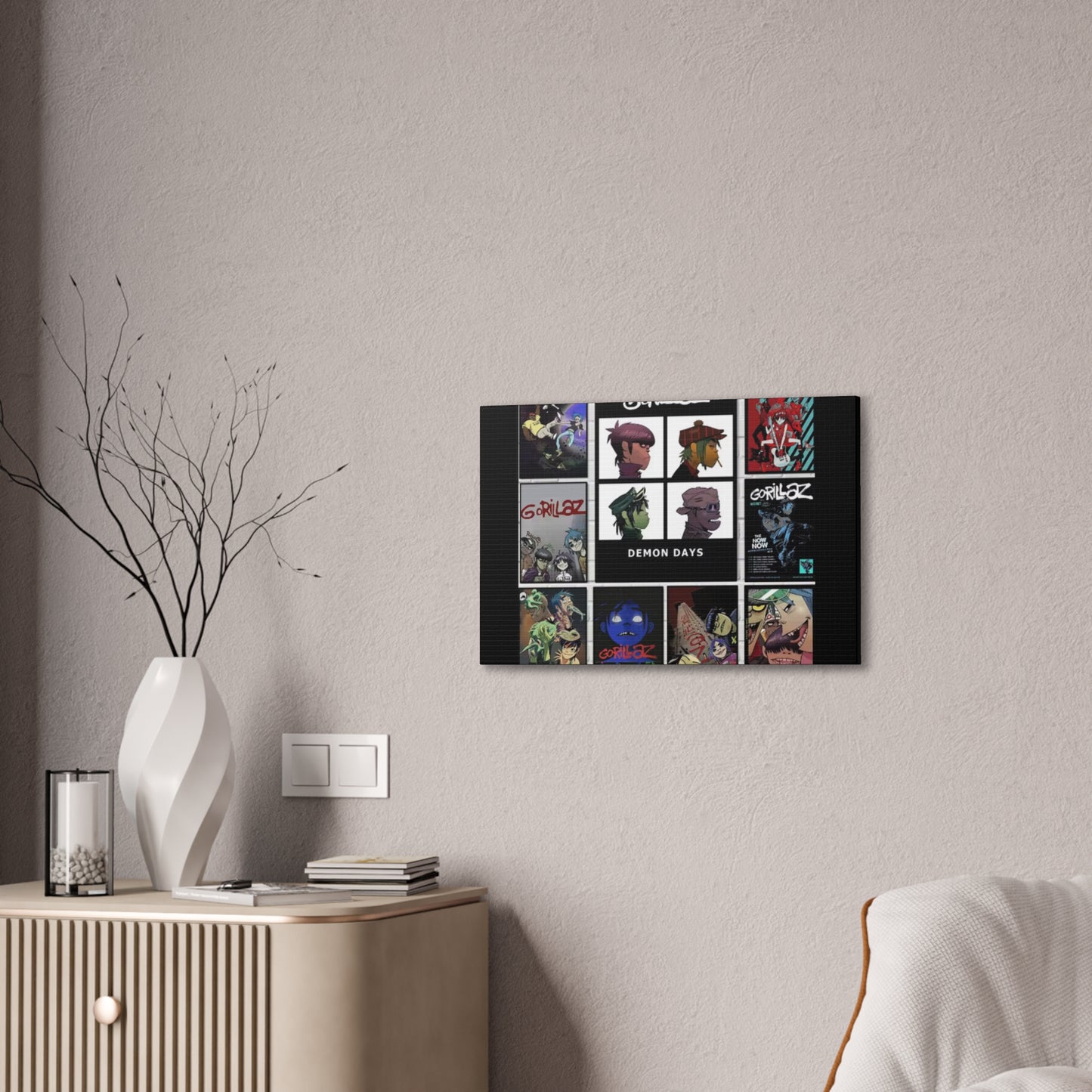 Pop Culture Icons Collage Canvas | Art Edition