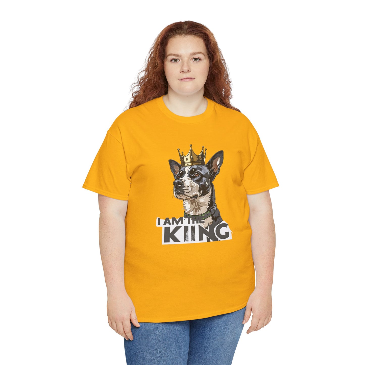 I Am The King Dog T-Shirt | Eco-Limited