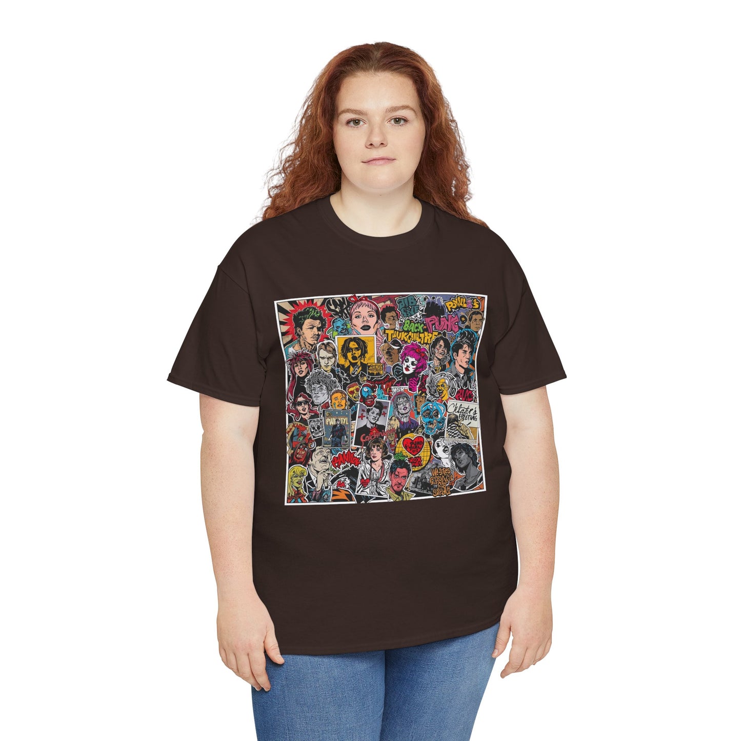Pop Art Character Graphic T-Shirt | Eco-Limited