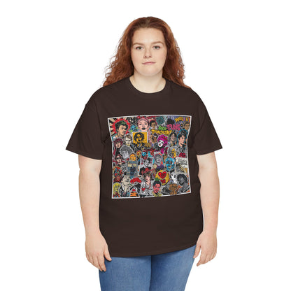 Pop Art Character Graphic T-Shirt | Eco-Limited