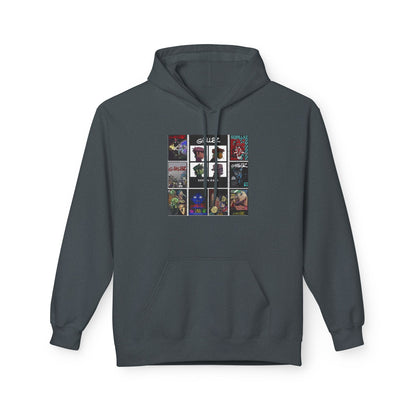 Gorillaz Album Art Collage Graphic Hoodie | Eco-Limited