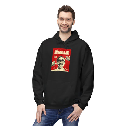 Bold Red Poster Graphic Hoodie | Street Art Edition