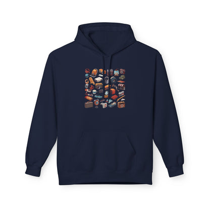Assorted Cake & Pastry Graphic Hoodie|Eco-Friendly - Limited