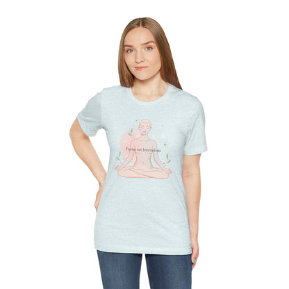 Focus on Intention Graphic T-Shirt | Eco-Limited