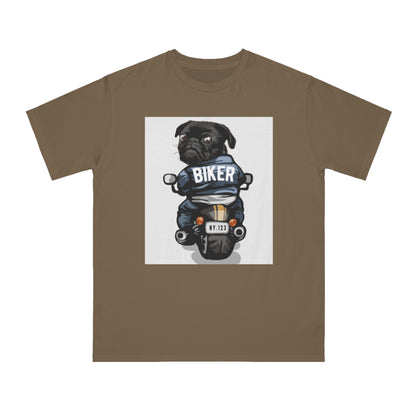 Organic Biker Pug T-Shirt | Organic-Limited