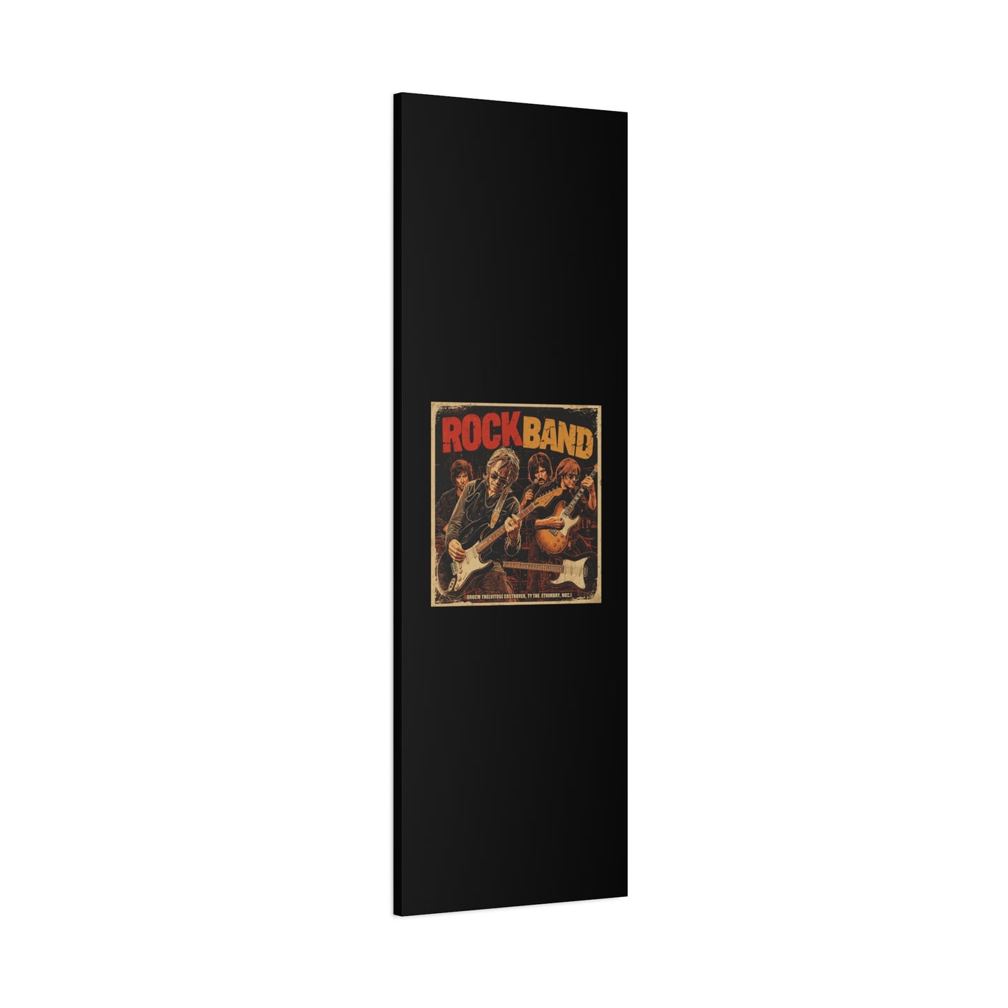 Rock Band Vintage Canvas Wall Art | Eco - Limited