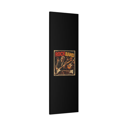 Rock Band Vintage Canvas Wall Art | Eco - Limited