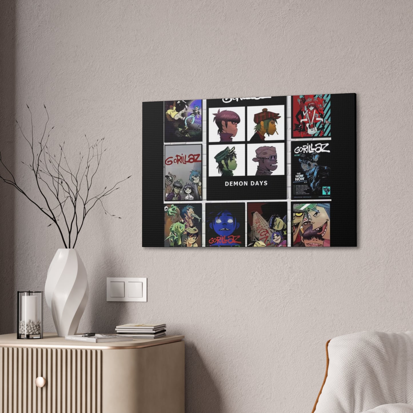 Pop Culture Icons Collage Canvas | Art Edition
