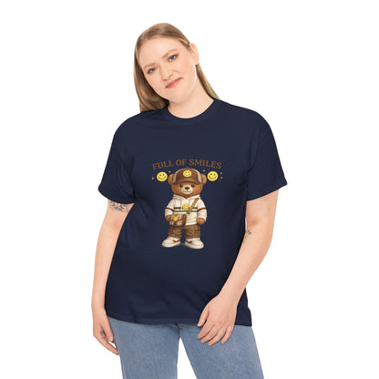 Spread the Smiles Bear T-Shirt | Eco-Limited
