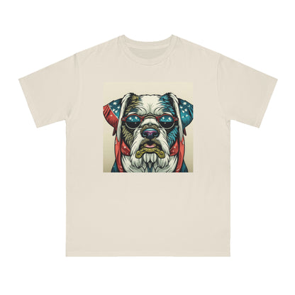 Patriot Dog Portrait T-Shirt | Eco - Limited