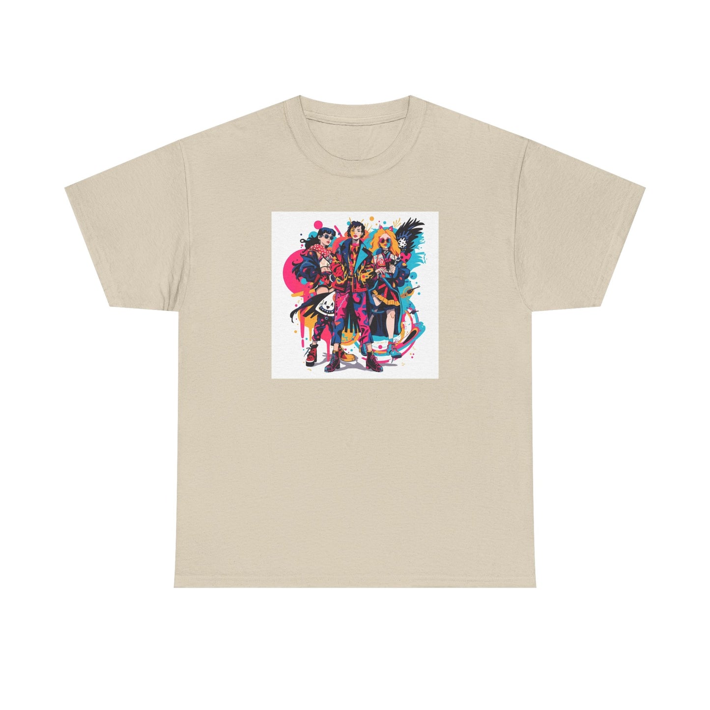 Urban Pop Character Art T-Shirt | Eco-Limited