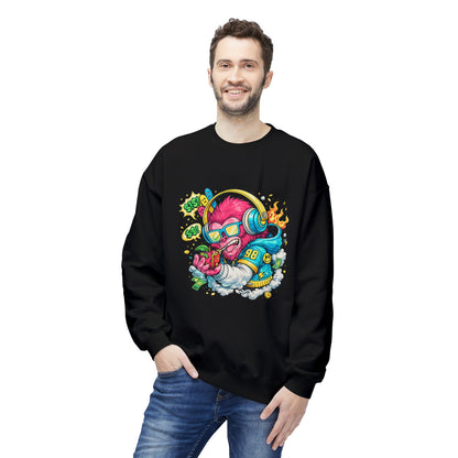 Juicy Vibes Monkey Graphic Sweater | Eco - Limited