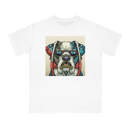 Patriot Dog Portrait T-Shirt | Eco - Limited