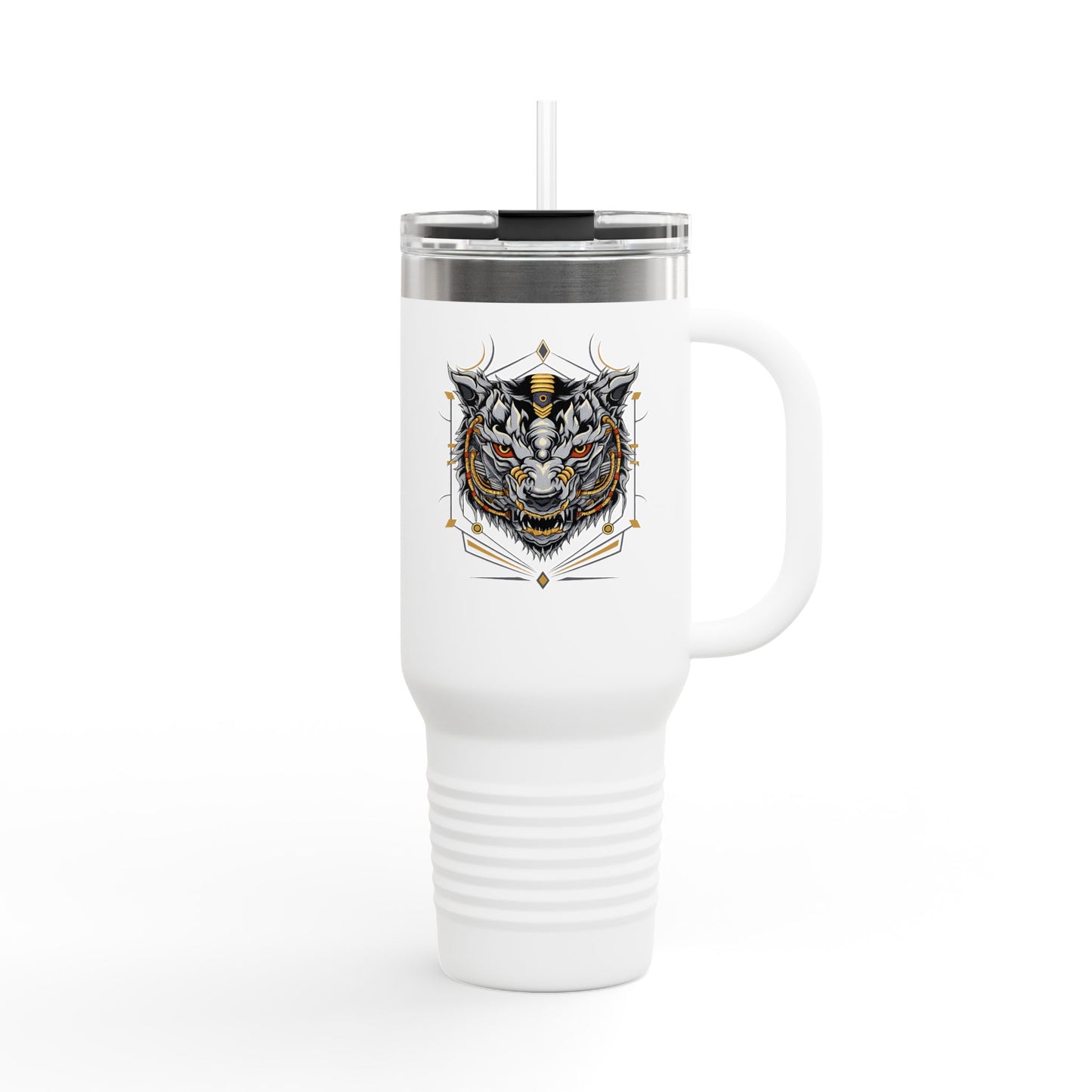 Tiger Emblem Stainless Steel Tumbler | Eco-Limited
