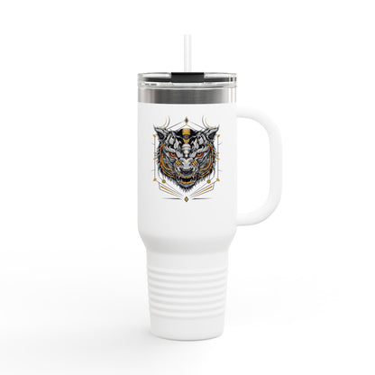 Tiger Emblem Stainless Steel Tumbler | Eco-Limited
