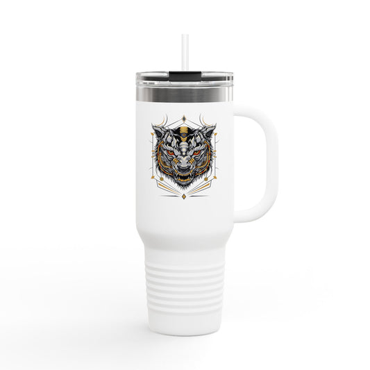 Tiger Emblem Stainless Steel Tumbler | Eco-Limited
