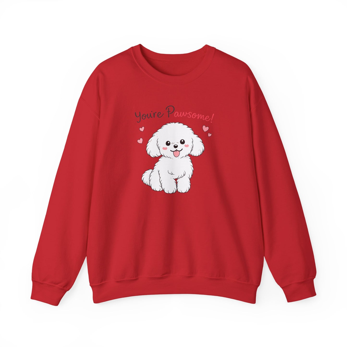 You're Awesome Puppy Graphic Sweater | Eco-Limited