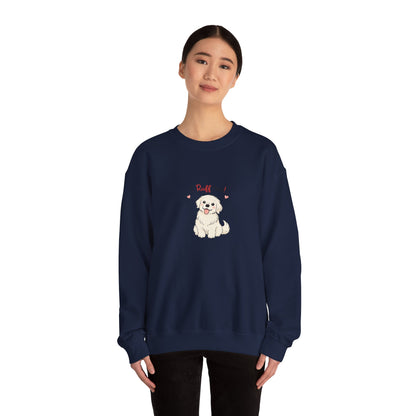 Ruff Love Puppy Graphic Sweatshirt | Eco-Limited