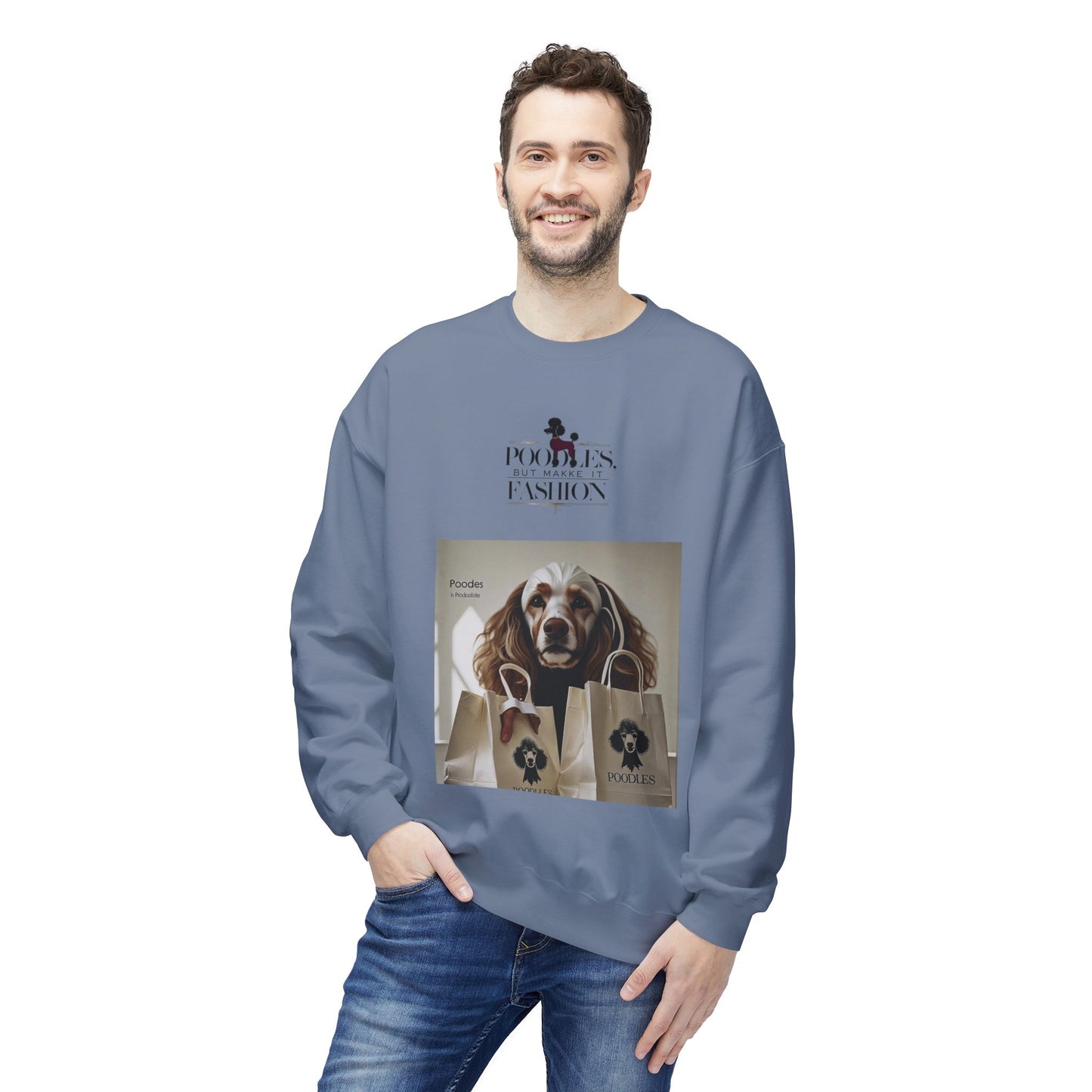 Poodles Fashion Graphic Sweatshirt | Eco-Limite