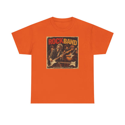 Rock Band Vintage Poster Art T-Shirt | Eco-Limited