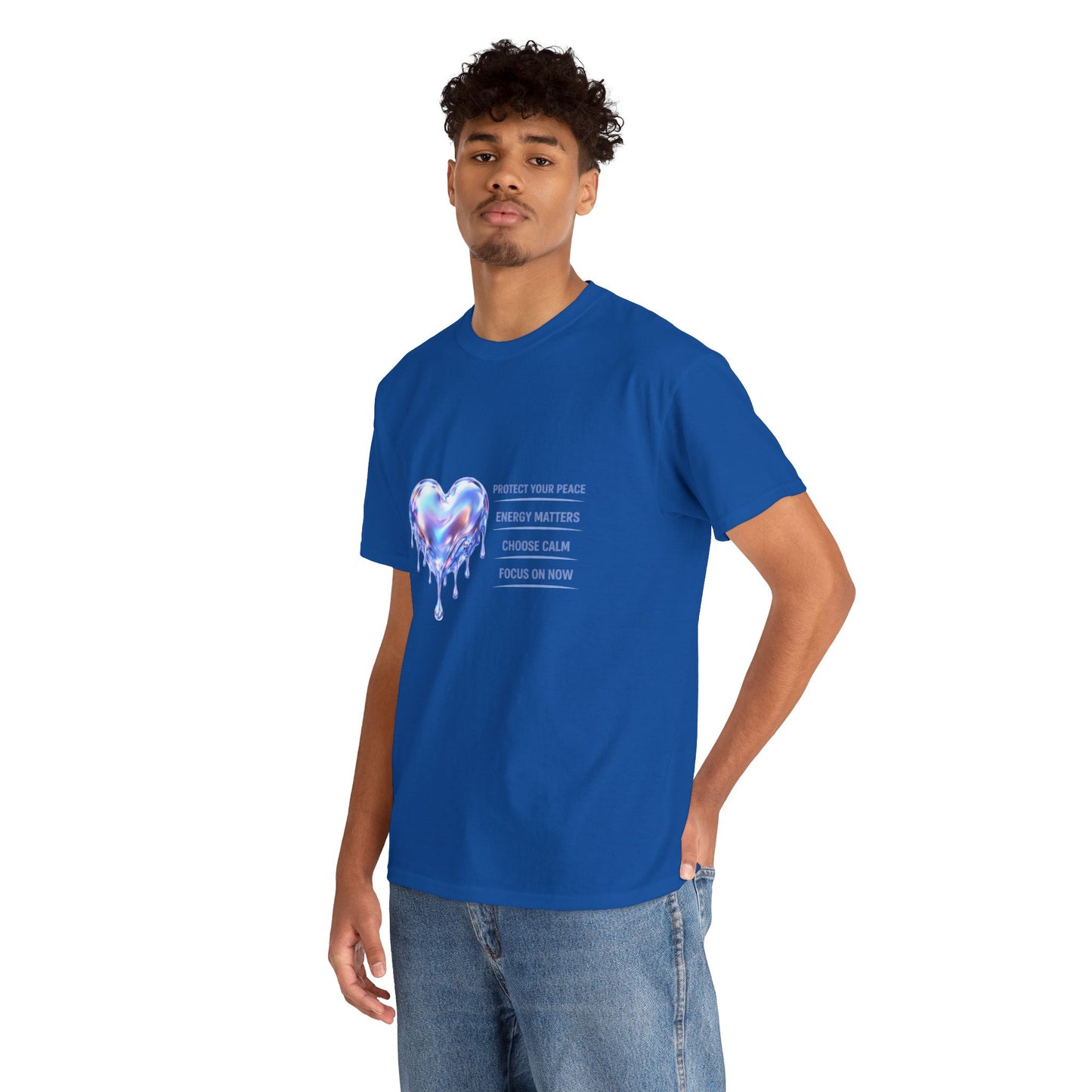 Protect Your Peace Heart T-Shirt | Eco-Limited